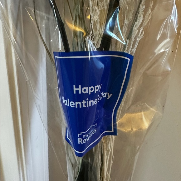 Red Artificial Rose Bouquet Home Accent - Picture 3 of 3